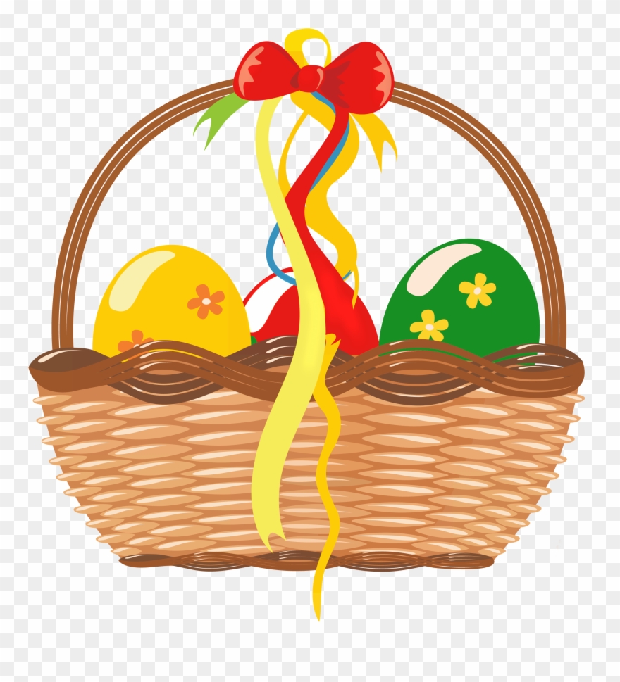 Picnic Basket Clipart Picnic Bench - Cesta Pascua Png Transparent Png