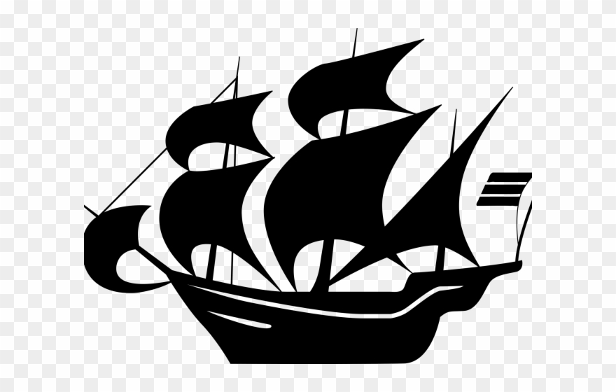 Sailing Ship Clipart Cloud - Gabon Coat Of Arms - Png Download