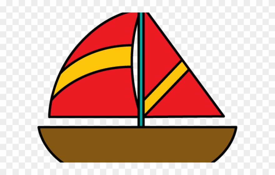 Cruise Clipart Toy Sailboat - Clip Art Water Transport - Png Download