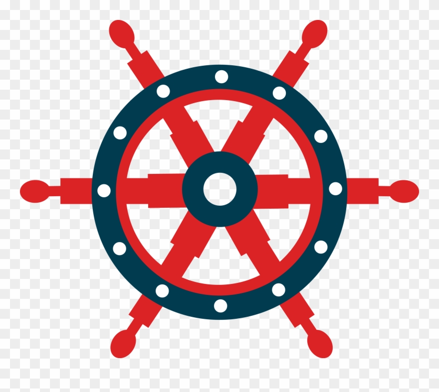 Navy Ships Clipart Nautical - Jake And The Neverland Pirate Wheel - Png Download