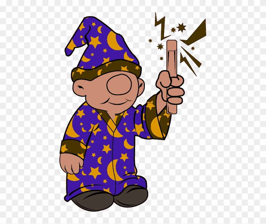 Clip Art Wizard - Clip Art Young Wizard - Png Download