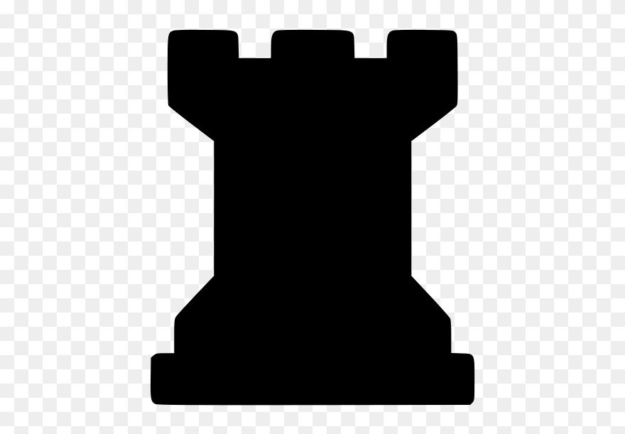 Tower Chess Piece Clipart - Png Download