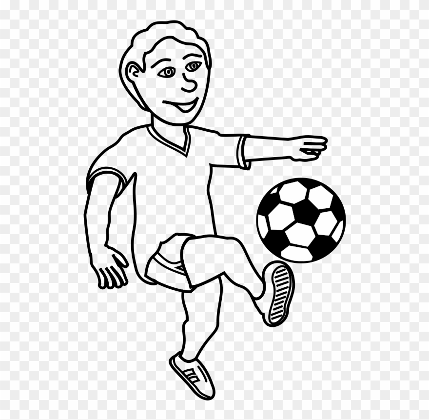 Spi Clip Art Download - Clip Art Soccer Player - Png Download