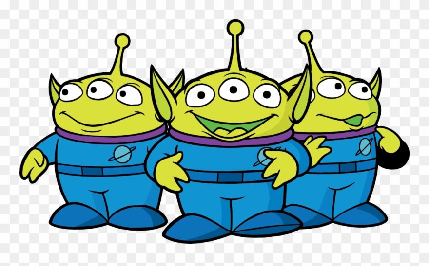 Spaceship Clipart Toy Story - Toy Story Aliens Clipart - Png Download