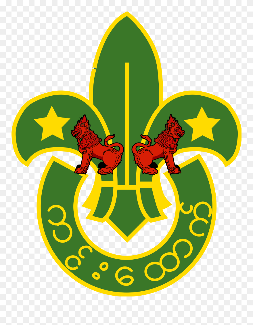 Union Of Burma Boy Scouts - Boy Scouts Of Myanmar Clipart