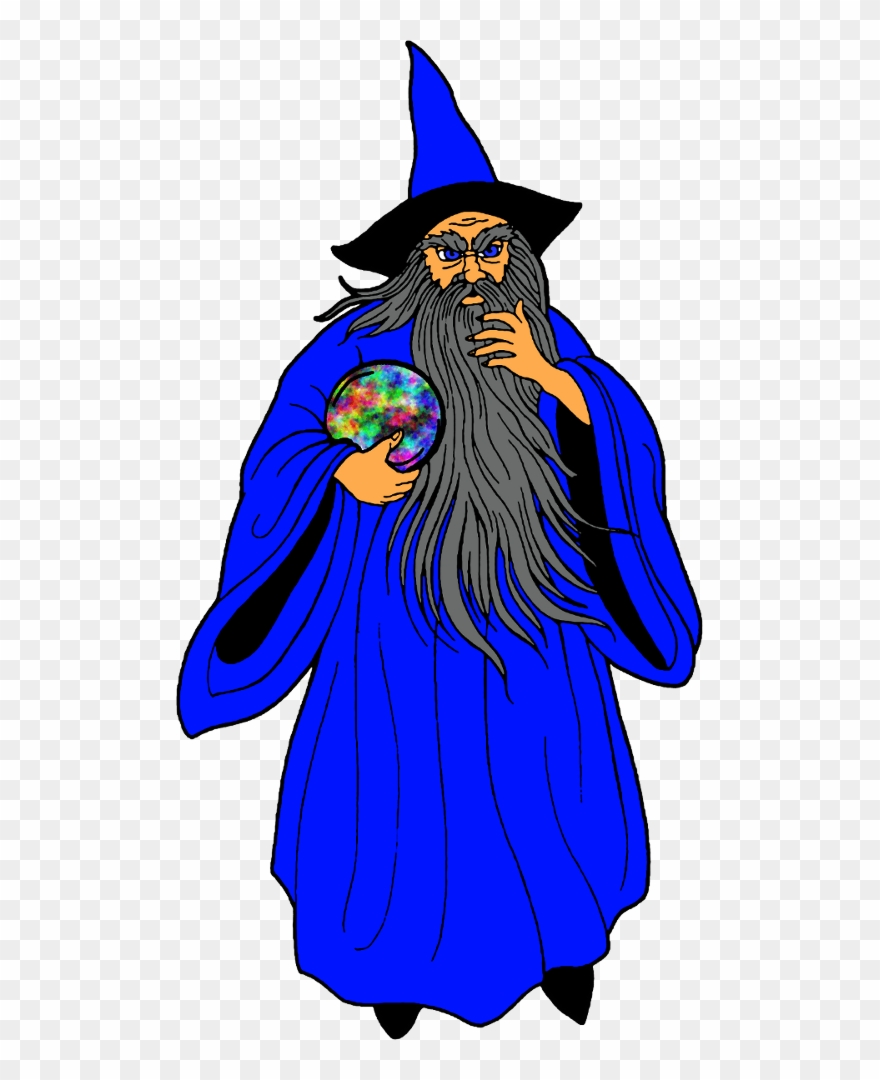 Wizard Clip Art - Clipart Wizard - Png Download