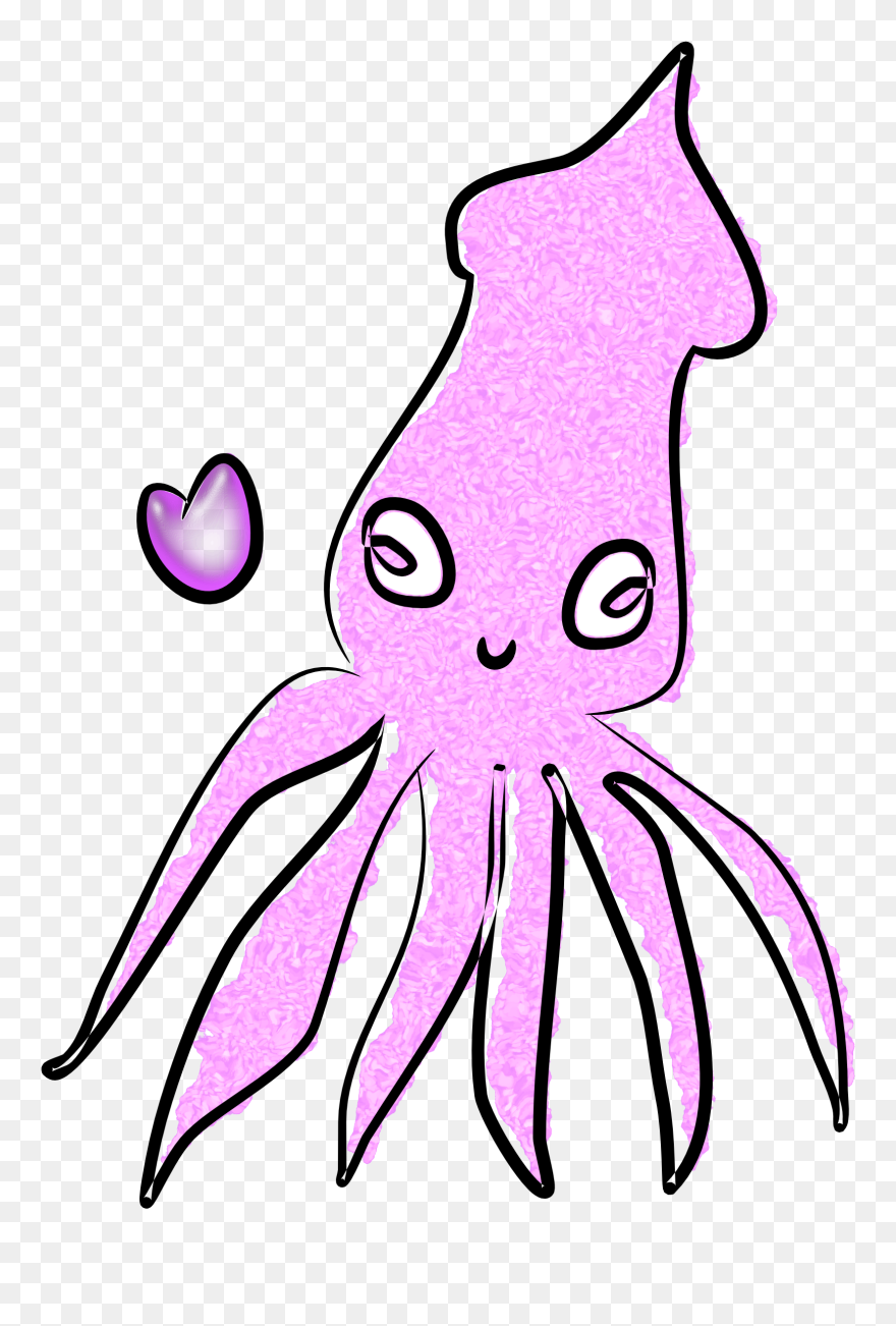 Squid 555px - Animated Squid Clipart