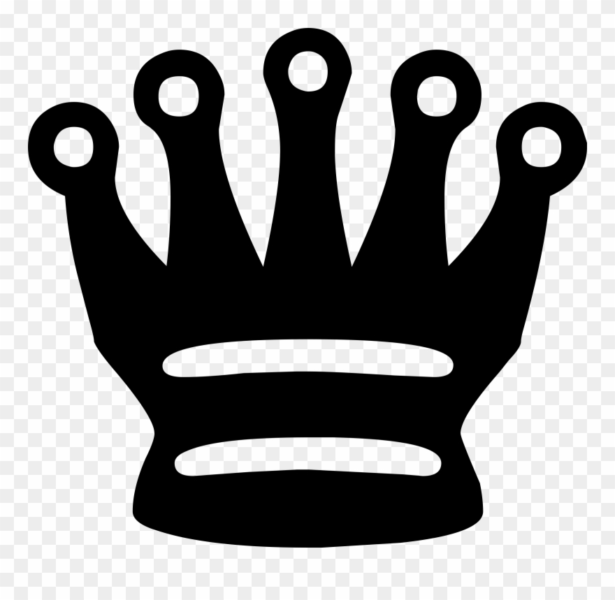 Chess Piece Queen King Chessboard - Chess Pieces Drawing Queen Clipart