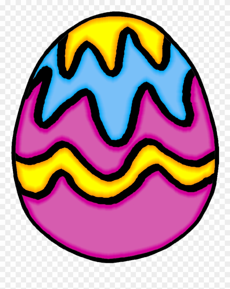 Clip Art For Easter Sunday - A4 Easter Egg - Png Download