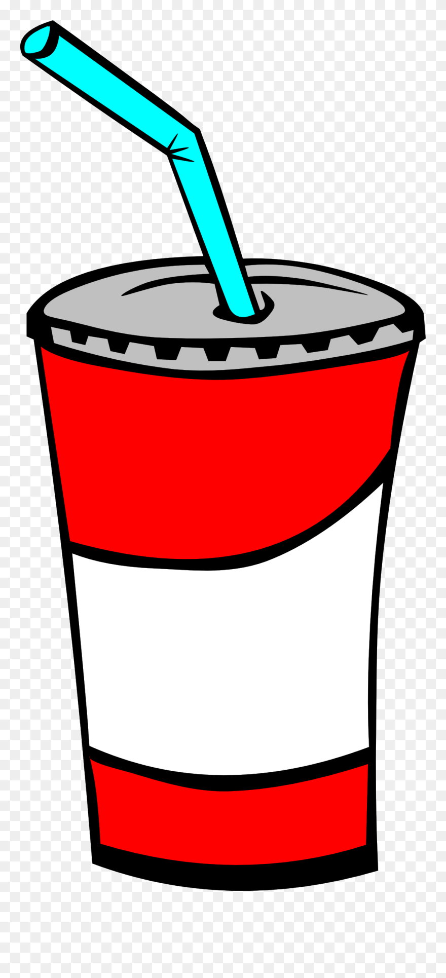 Fast Food, Drinks, Soda, Fountain - Soda Clipart - Png Download