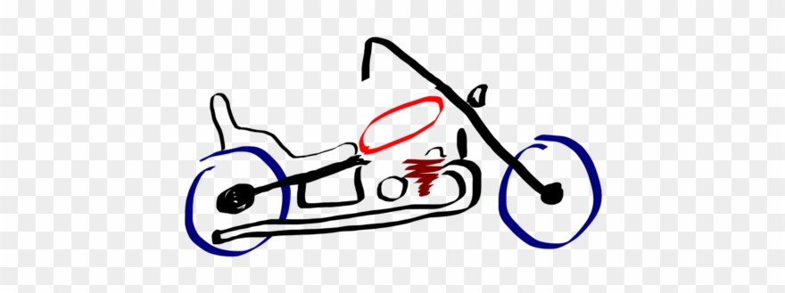 Motorcycle Harley-davidson Chopper Computer Icons Valentine's - Clip Art - Png Download