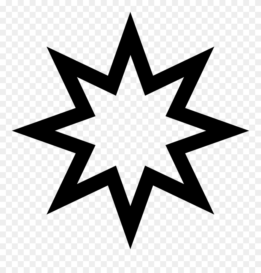 Star Outline Clip Art At Clker - Outline Pictures Of Stars - Png Download