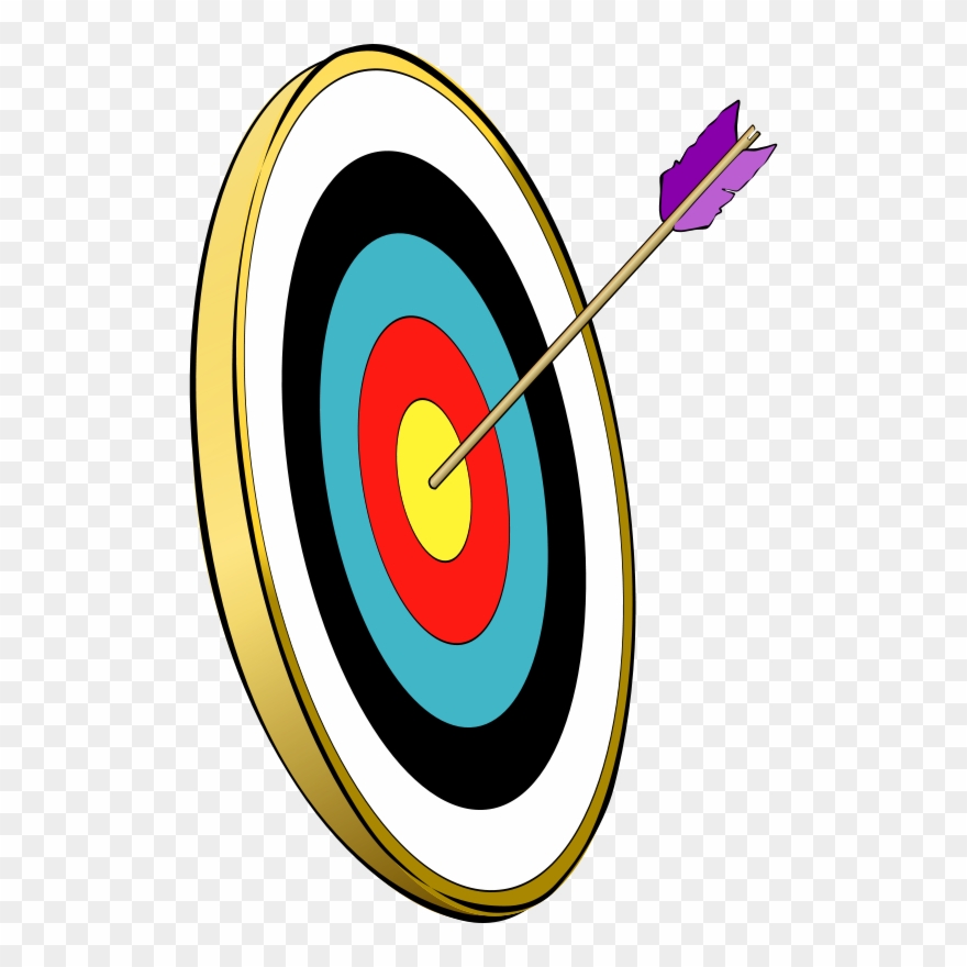 Archery Clip Art - Clipart Target - Png Download