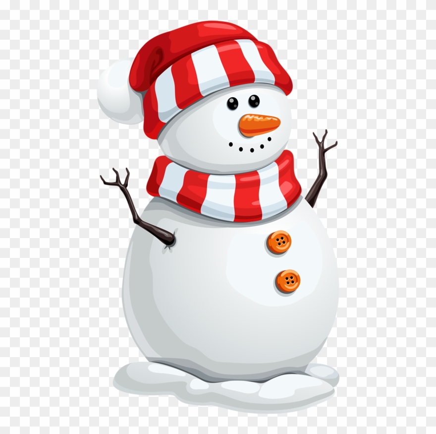 Image Result For Snowman Clipart - Clip Art Snowman - Png Download