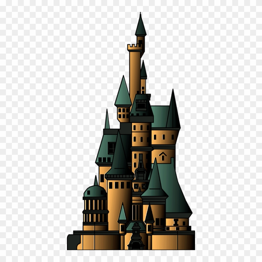 Beast S Castle 3 By Ryanh1984 - Beauty And The Beast Beast Castle Outline Clipart