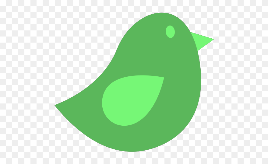 Jpg Black And White Clip Art At Clker Com Vector Online - Green Bird Vector Png Transparent Png