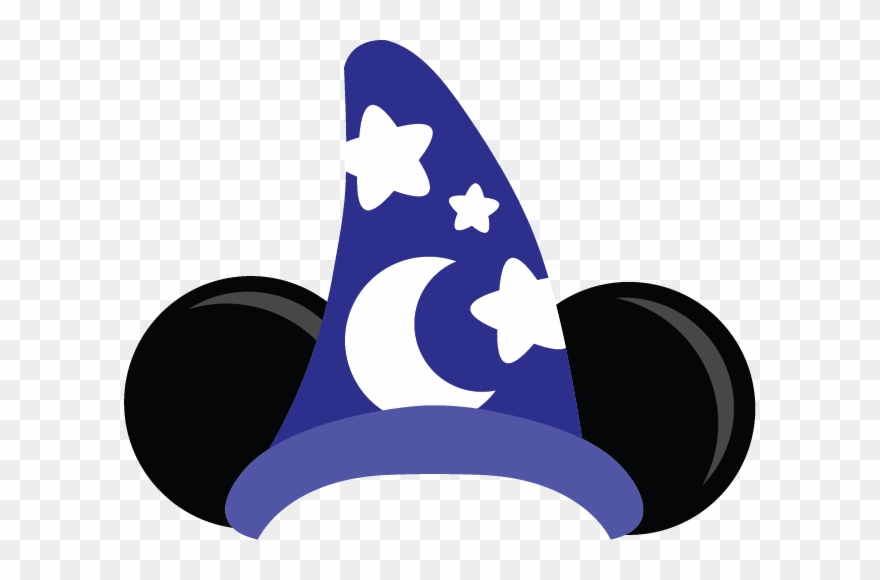 Wizard Clipart Disney - Sombrero De Mickey Mago - Png Download