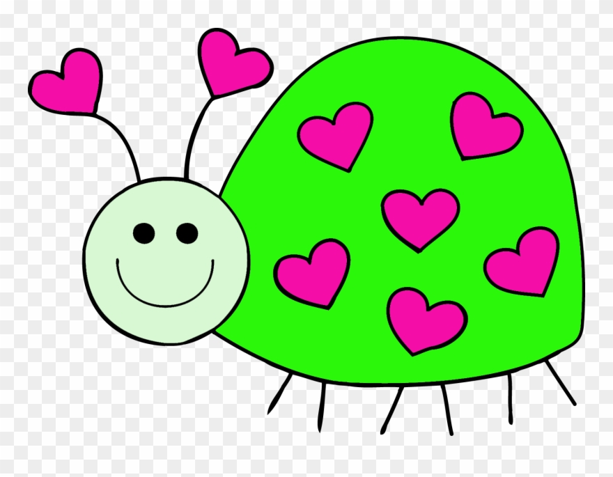 Have A Great Day Clipart - Love Bugs Clip Art - Png Download