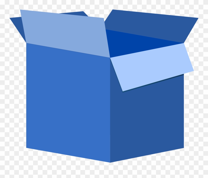Container Clipart Closed Box - Big Box Clip Art - Png Download