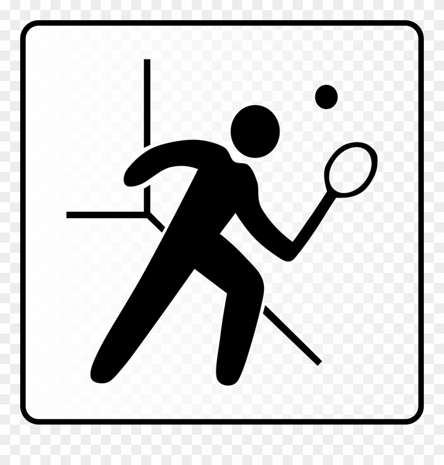 Clipart Info - Squash Court Icon - Png Download