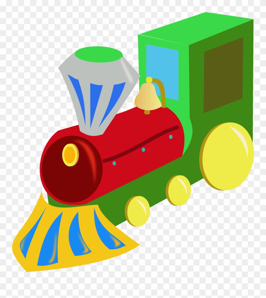 Freight Clip Art - Train Toy Clip Art - Png Download