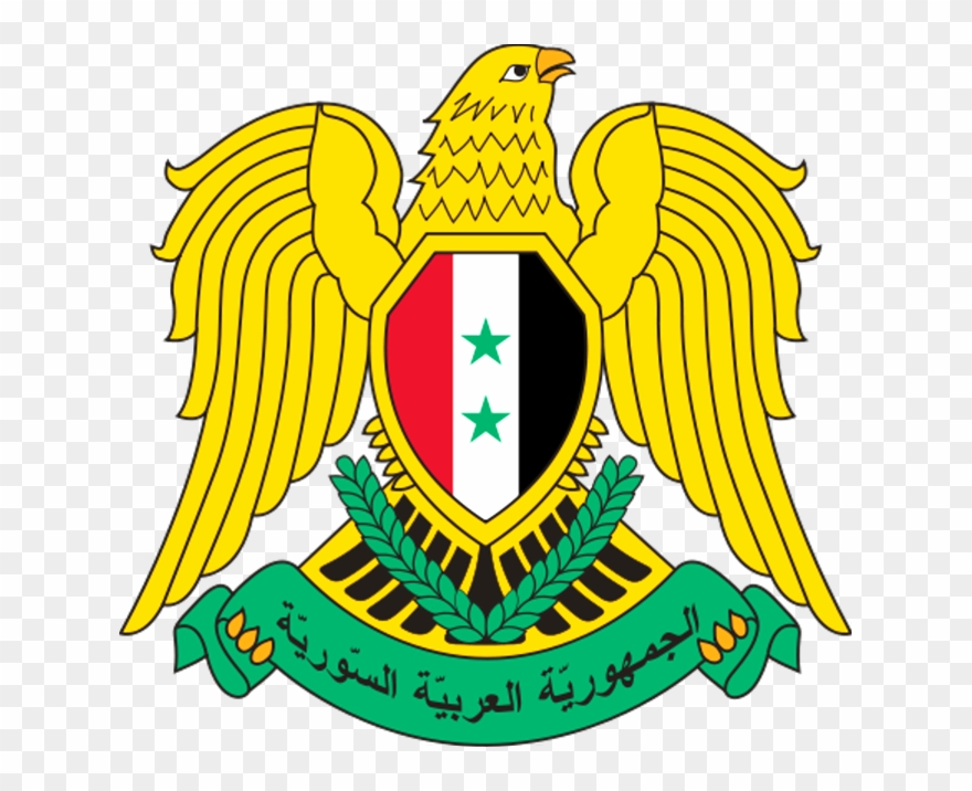 442px-coat Of Arms Of Syria - Syria Coat Of Arms Clipart