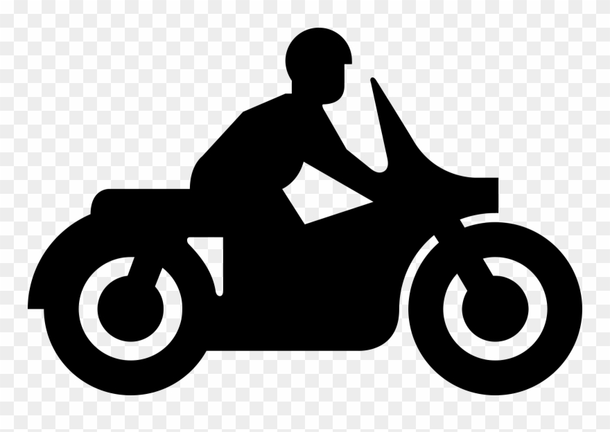 No Motorcycle Sign Clipart