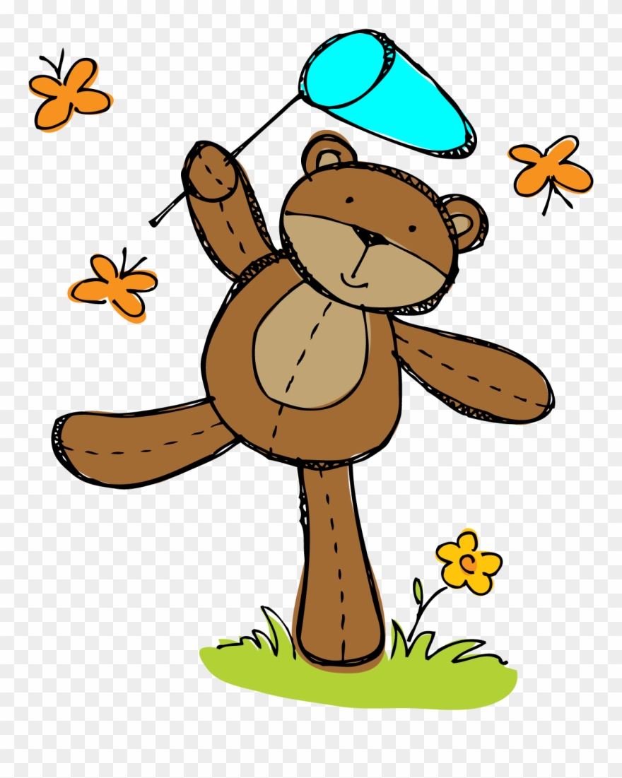 We've Teamed Up With Rachelle And Erica For A Spring - Bear Clipart