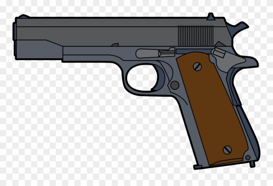 Transparent Background Gun Clipart - Png Download
