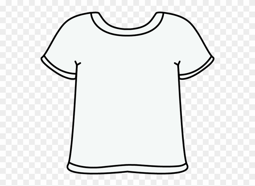Banner Royalty Free Stock Blank Tshirt Clipart - Transparent Background Shirt Clip Art - Png Download