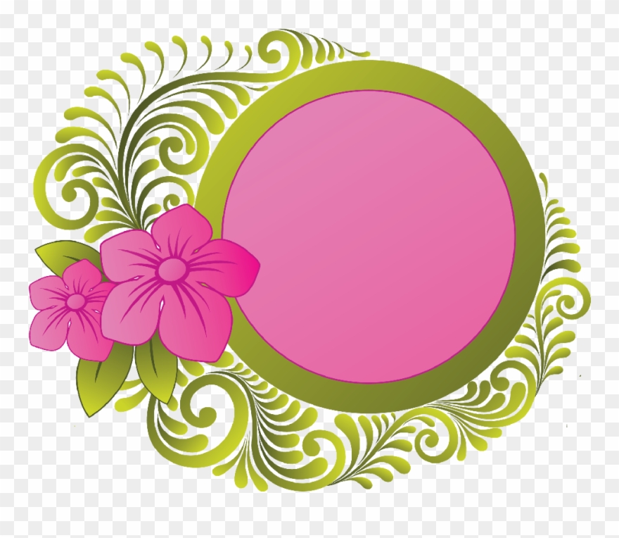 Thank You Labels, Printable Frames, Borders And Frames, - Love Flower Clipart