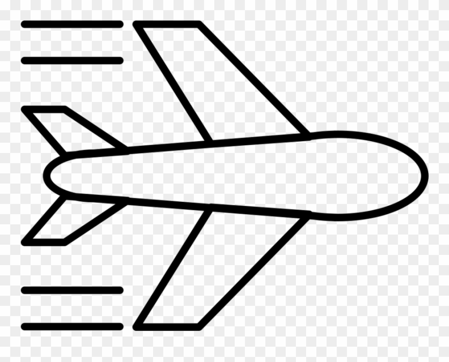 Airplane Clipart Airplane Flight Clip Art - Icon - Png Download