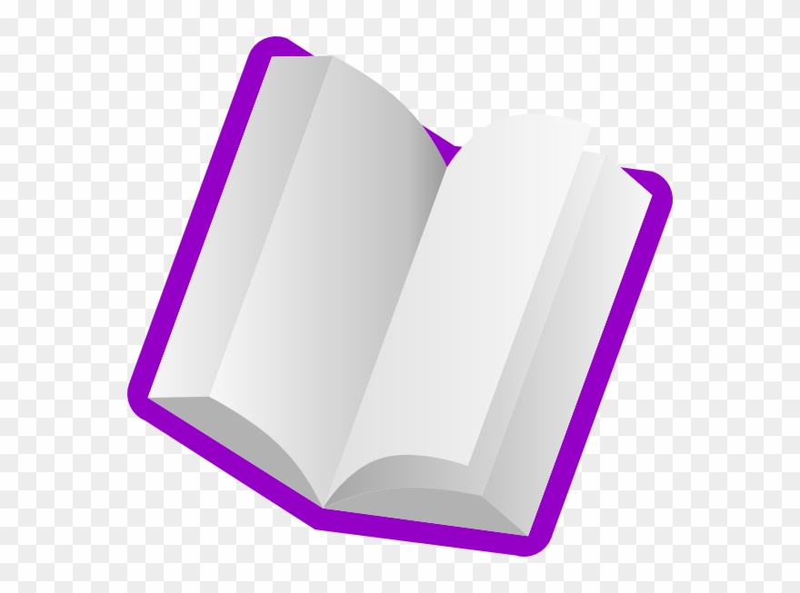 Jpg Free Clip Art At Clker Com Vector Online - Clip Art Purple Book - Png Download