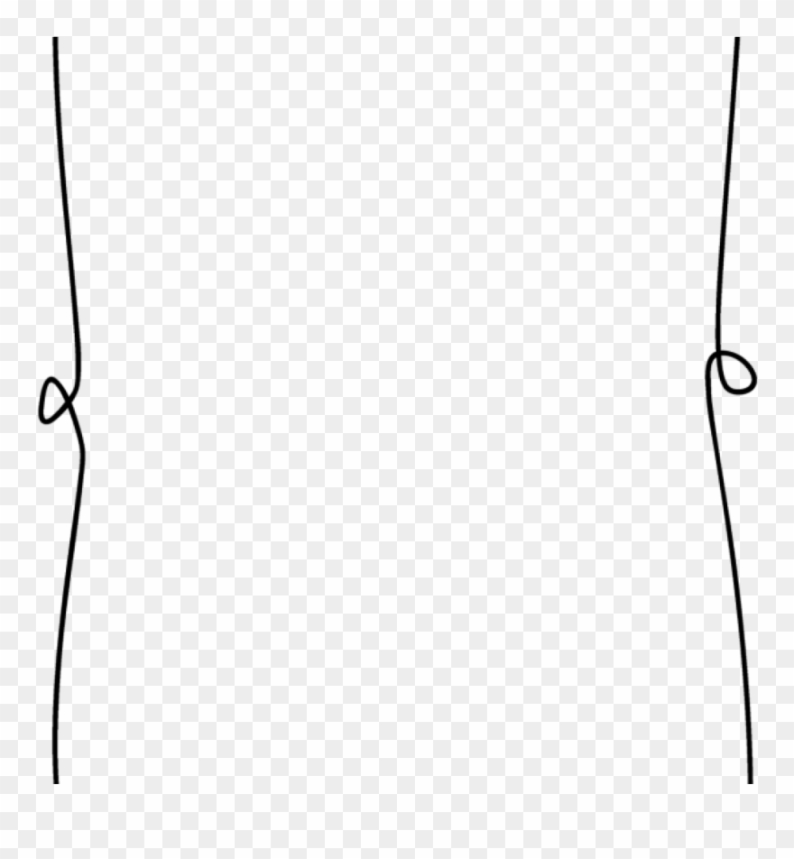 Border Clipart Black And White Wedding Clipart Black - Line Art - Png Download