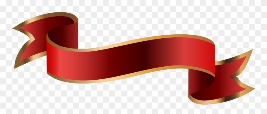 Red Banner Clipart Png Transparent Png