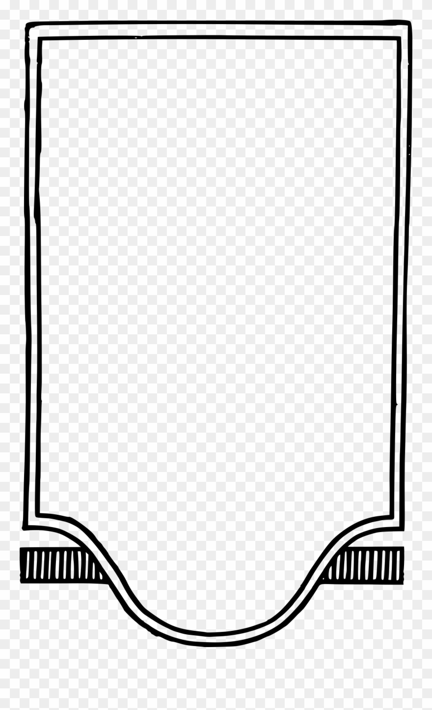 Simple Frame Png Clipart Borders And Frames Clip Art - Clip Art Transparent Png