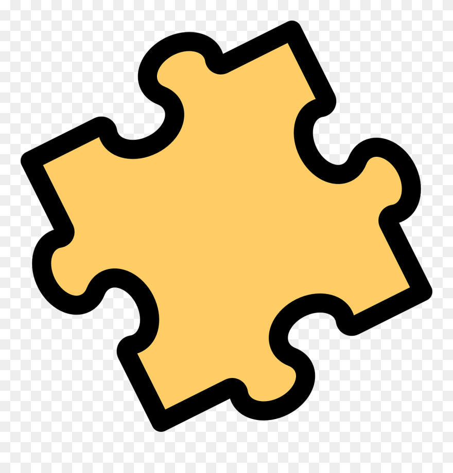 Clip Arts Related To - Puzzle Piece Clipart - Png Download
