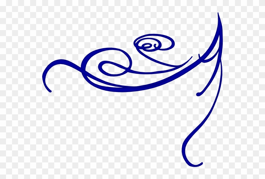 Corner Border Png - Corner Blue Clipart