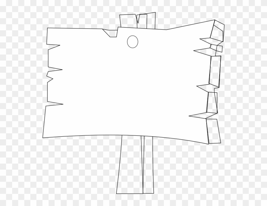 Blank Wood Sign Clip Art - Clip Art - Png Download