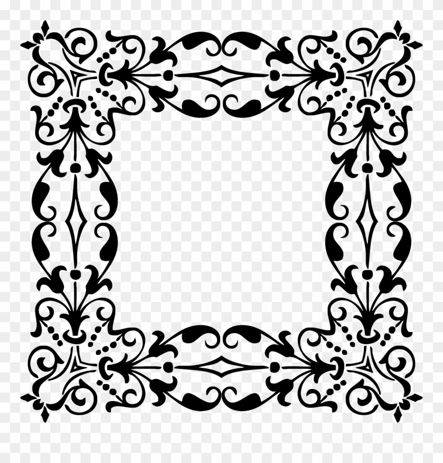 Clip Art Borders Scrapbook Dividers Lee Hansen - Clip Art - Png Download