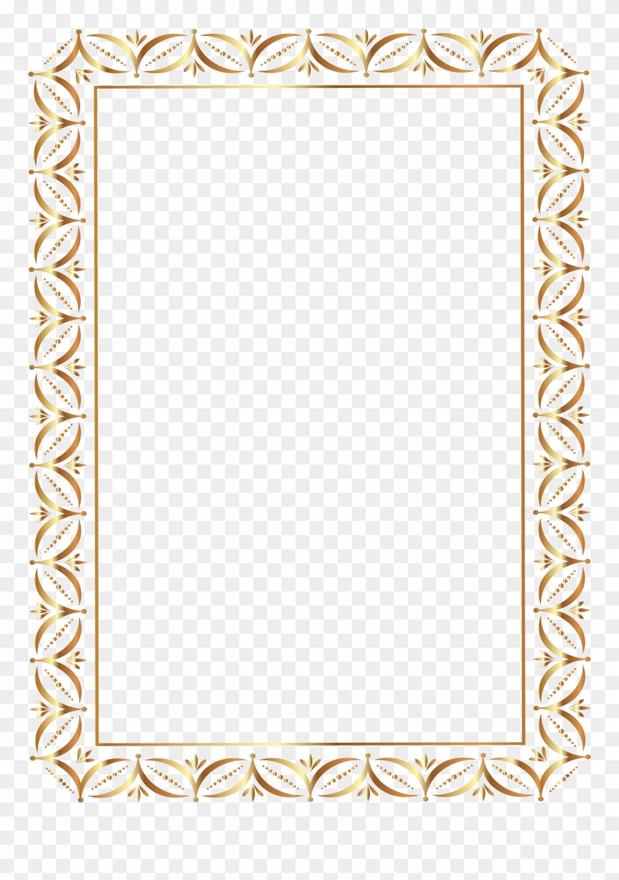 View Full Size - Free Clipart Vintage Borders - Png Download