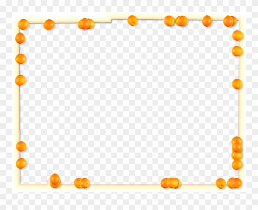 Clipart Borders Food - Clip Art - Png Download