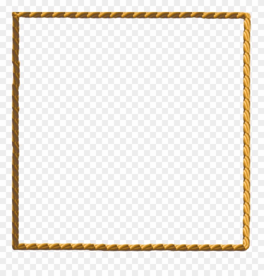 Download Rope Border Png Clipart Borders And Frames Clip Art Gold