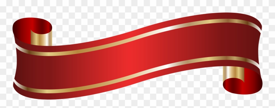 Elegant Banner Red Png Clip Artu200b Gallery Yopriceville - Blue Banner Ribbon Png Transparent Png