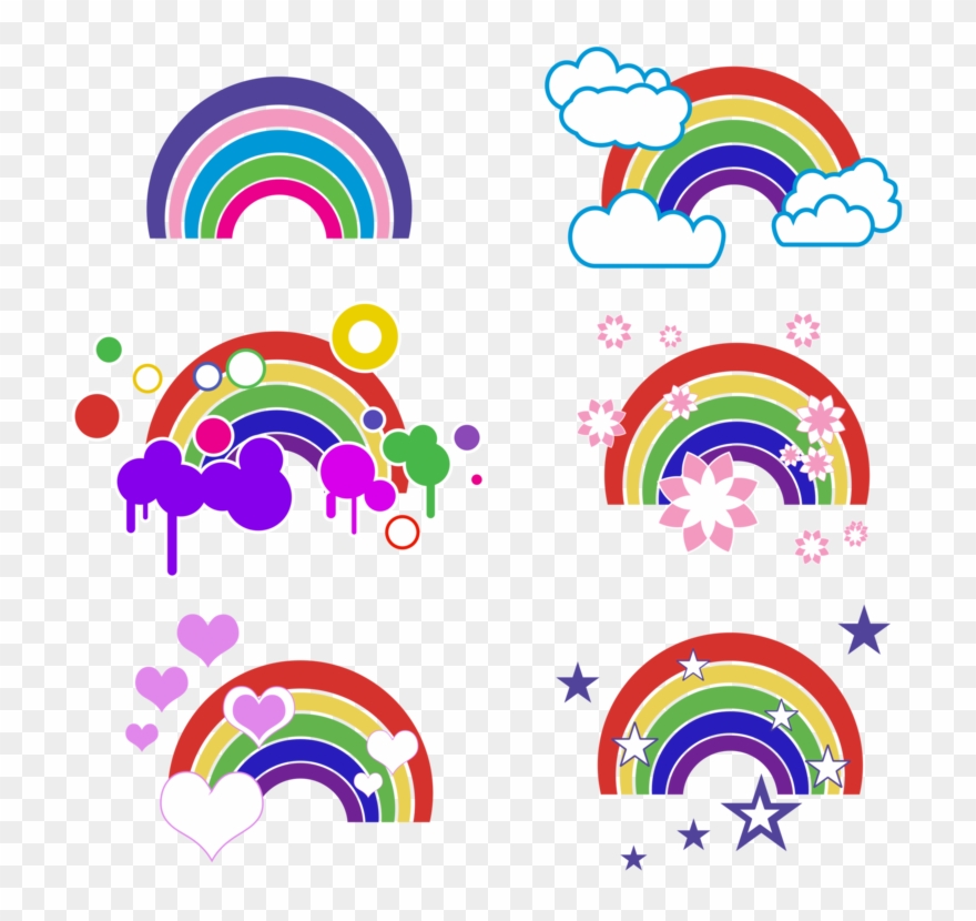 Rainbow Computer Icons Download Art Encapsulated Postscript - Vector Graphics Clipart
