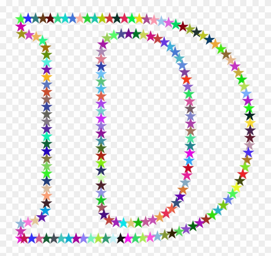 All Photo Png Clipart - Rainbow Star Letter D Mugs Transparent Png