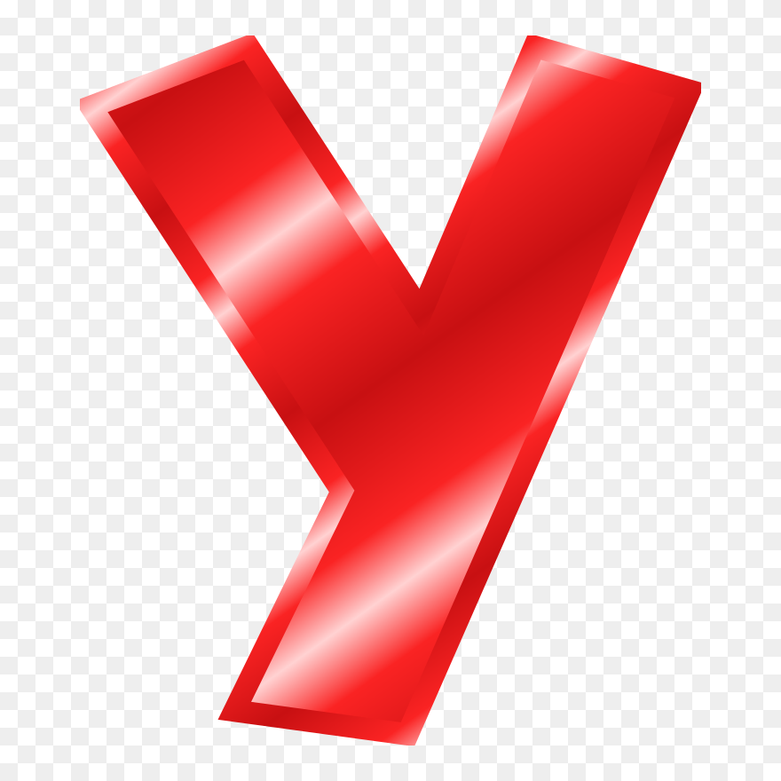 All Photo Png Clipart - Red Letter Y Clipart Transparent Png