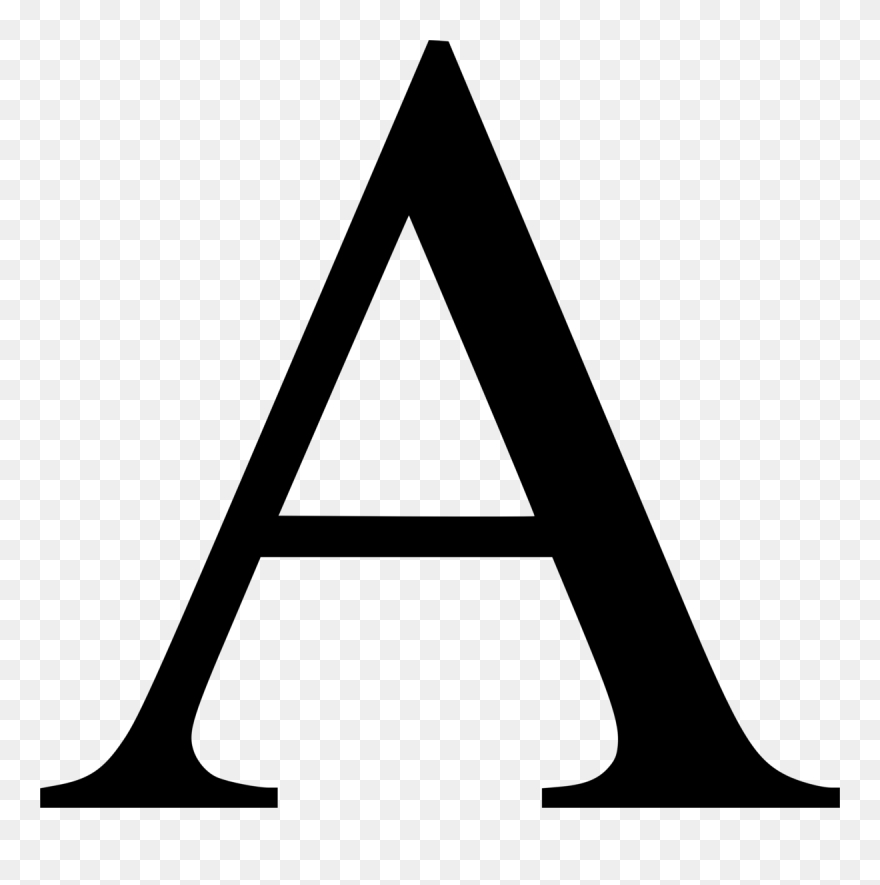 All Photo Png Clipart - Letter A Transparent Background