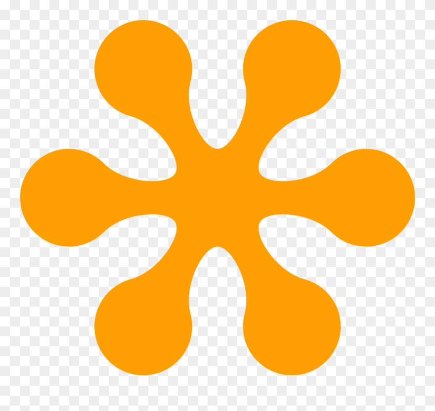 Colored Clipart Clip Art Banner Transparent Library - Vector Orange Color Png