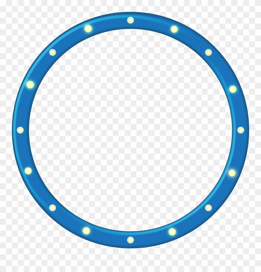 Blue Border Clipart - Png Download